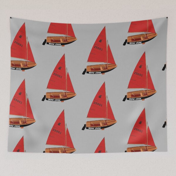 Item preview, Mirror Dinghy 25001 'BRAW CRAW' Perspective designed and sold by RedBubbleBath.