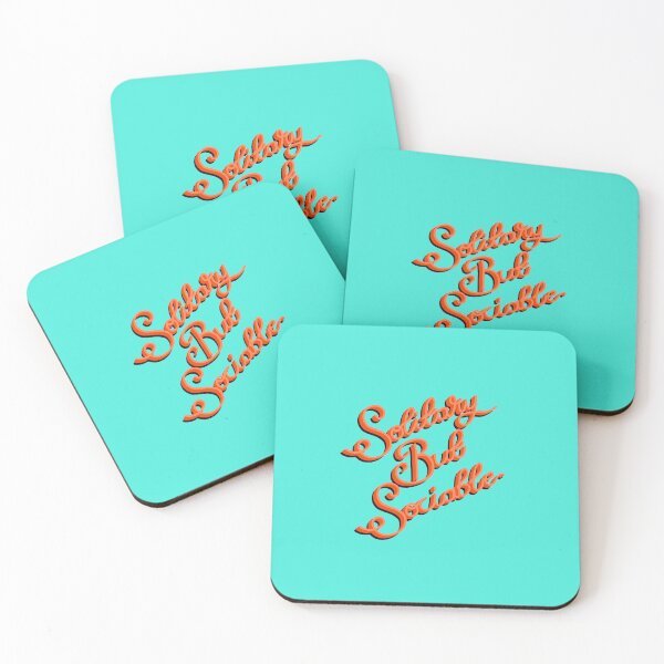Item preview, Solitary But Sociable orange  designed and sold by CLBArtDesign.