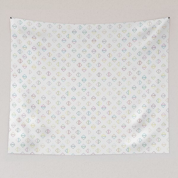 Item preview, Symbol 114 multicolored squares designed and sold by vincentbiollaz.