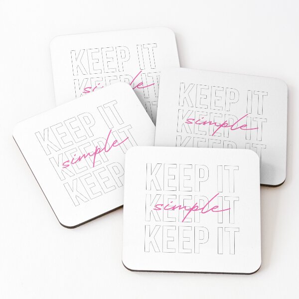 Item preview, Keep it simple quote designed and sold by NazarliNigar.