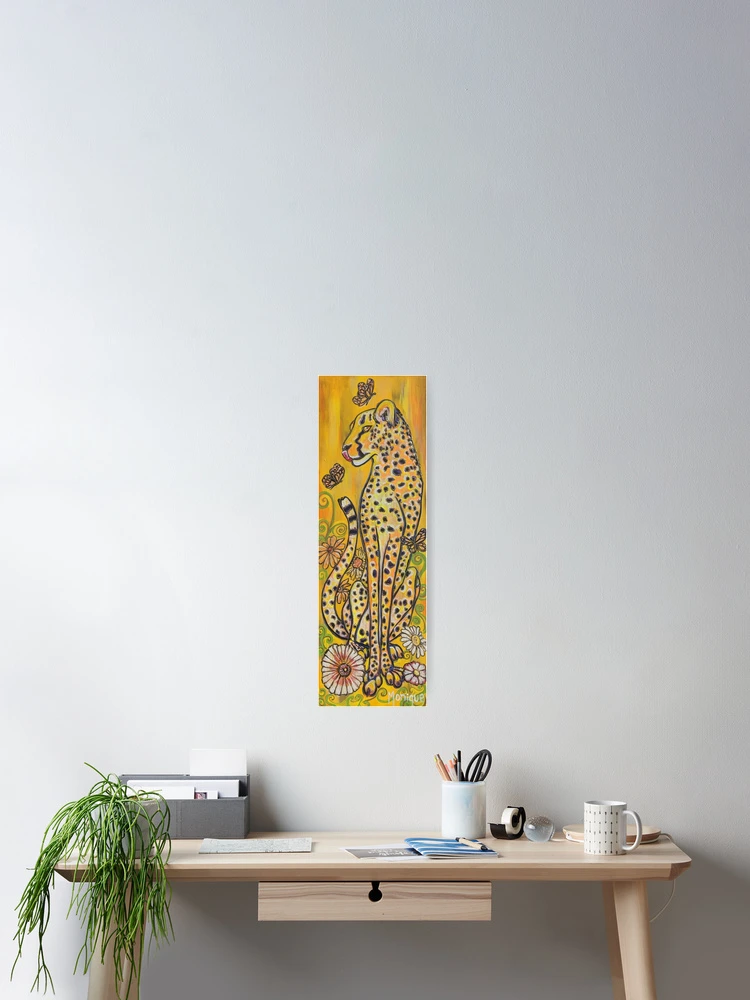 Thumbnail 2 of 3, Poster, Cheetah designed and sold by Rabbitwhole.