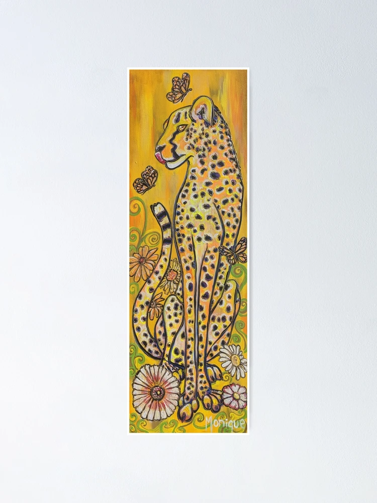 Thumbnail 1 of 3, Poster, Cheetah designed and sold by Rabbitwhole.