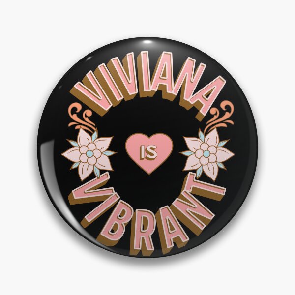 Item preview, Viviana is Vibrant - First Names - Birthday Gifts - Alliteration Fans designed and sold by epicthoughts.