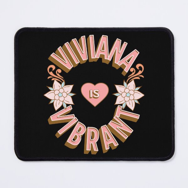 Item preview, Viviana is Vibrant - First Names - Birthday Gifts - Alliteration Fans designed and sold by epicthoughts.