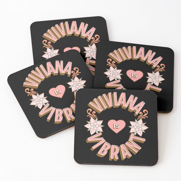 Item preview, Viviana is Vibrant - First Names - Birthday Gifts - Alliteration Fans designed and sold by epicthoughts.