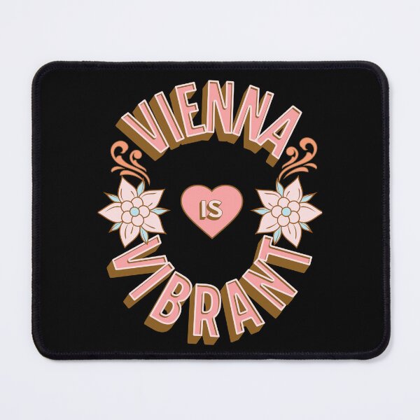 Item preview, Vienna is Vibrant - First Names - Birthday Gifts - Alliteration Fans designed and sold by epicthoughts.