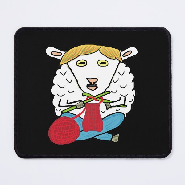 Item preview, Funny Knitting Sheep designed and sold by Mark-Ewbie.