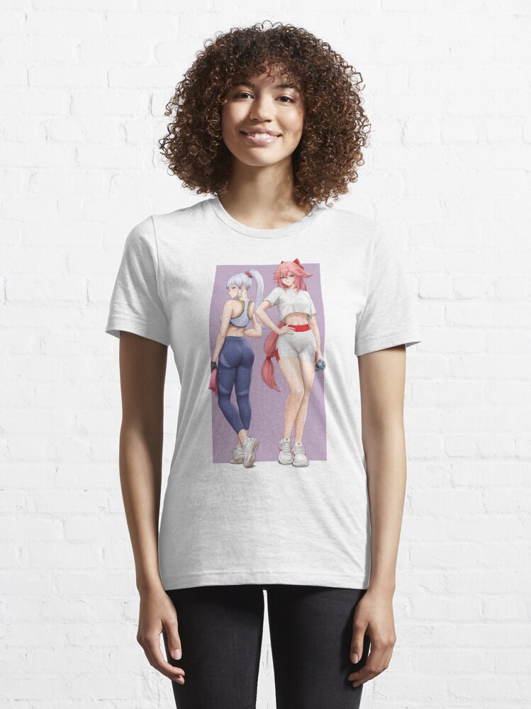 "Ayaka and Yae Miko from Genshin Impact" T-shirt for Sale by