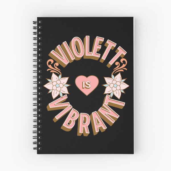Item preview, Violett is Vibrant - First Names - Birthday Gifts - Alliteration Fans designed and sold by epicthoughts.