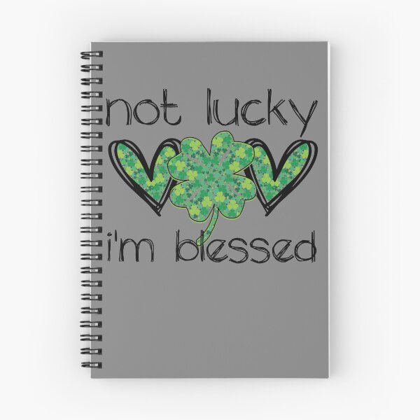 Item preview, Not Lucky I'm Blessed Christian Shamrock St. Patrick's Day Gear designed and sold by DynamicDesign.
