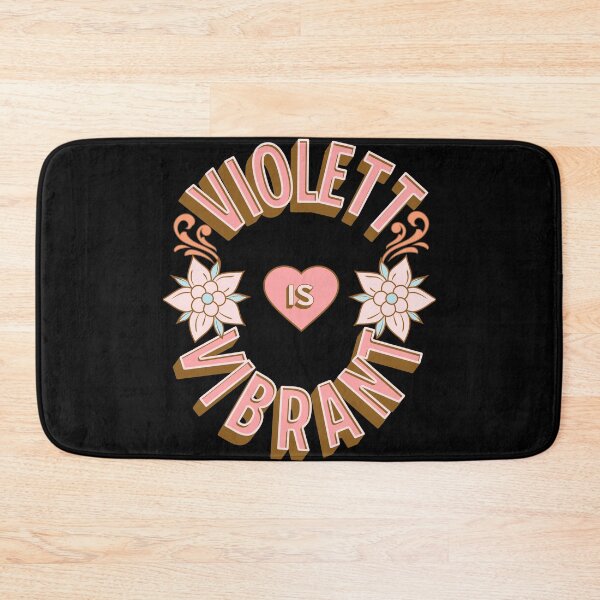 Item preview, Violett is Vibrant - First Names - Birthday Gifts - Alliteration Fans designed and sold by epicthoughts.