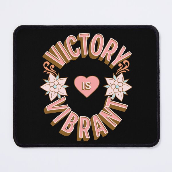 Item preview, Victory is Vibrant - First Names - Birthday Gifts - Alliteration Fans designed and sold by epicthoughts.
