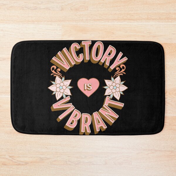 Item preview, Victory is Vibrant - First Names - Birthday Gifts - Alliteration Fans designed and sold by epicthoughts.