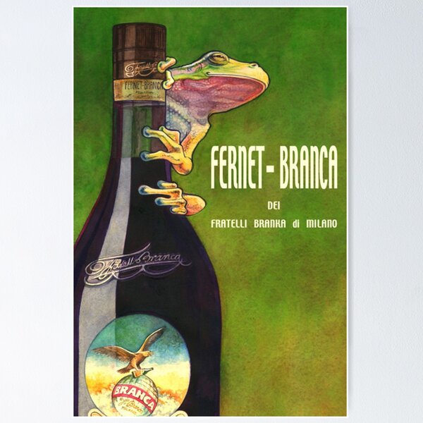 Bar Fernet Branca Frog Milan Milano Italy Italia Italian Liquor