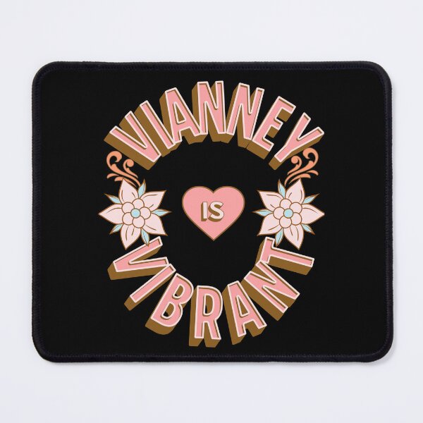 Item preview, Vianney is Vibrant - First Names - Birthday Gifts - Alliteration Fans designed and sold by epicthoughts.