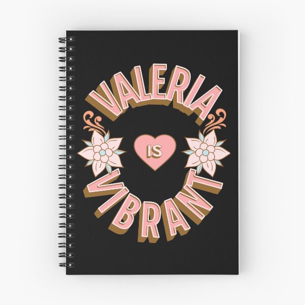 Item preview, Valeria is Vibrant - First Names - Birthday Gifts - Alliteration Fans designed and sold by epicthoughts.