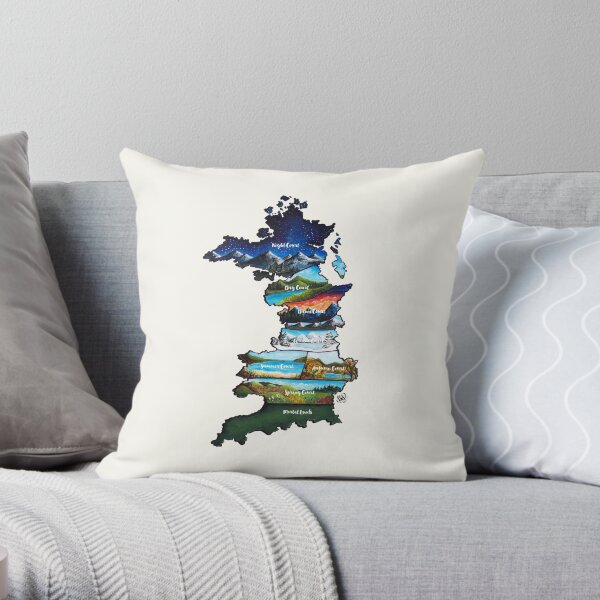 Prythian Throw Pillow