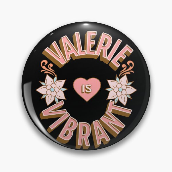 Item preview, Valerie is Vibrant - First Names - Birthday Gifts - Alliteration Fans designed and sold by epicthoughts.
