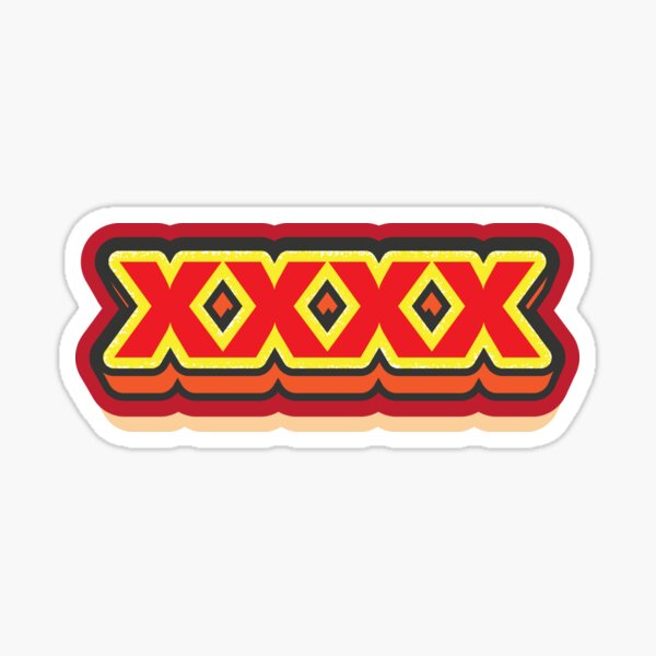 XXXX Gold Edition Custom Vinyl Stickers SUPER TOUGH 