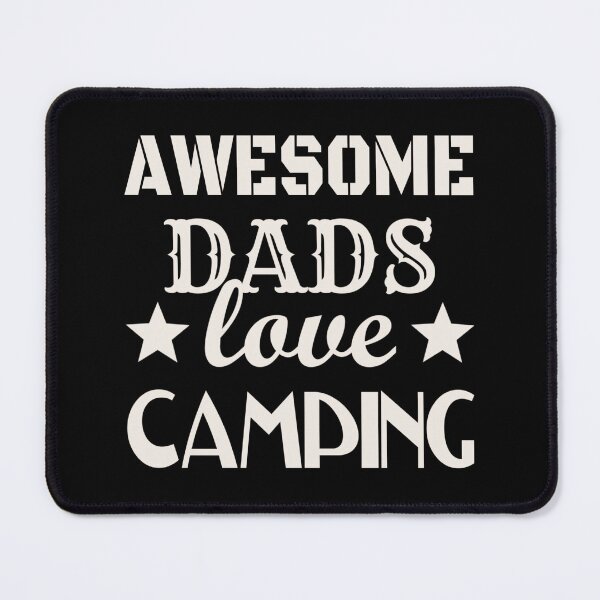 Item preview, Awesome Dads Love Camping White Text Design, Great Design For Cool Dads, Perfect For Father's Day designed and sold by TrulyEpoque.