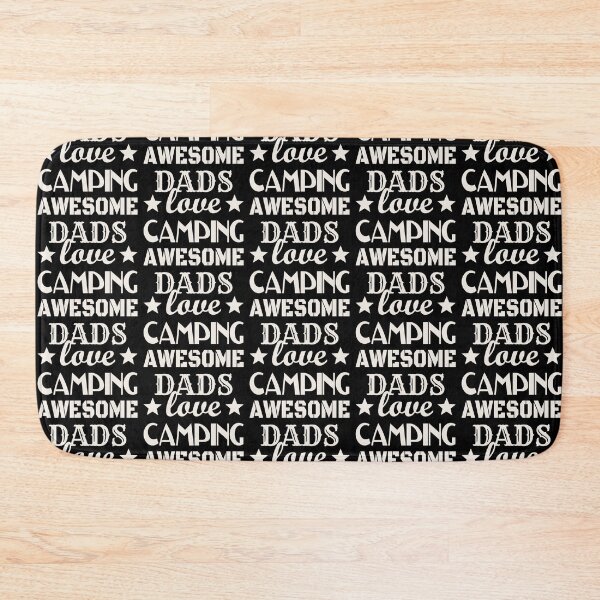Item preview, Awesome Dads Love Camping White Text Design, Great Design For Cool Dads, Perfect For Father's Day designed and sold by TrulyEpoque.