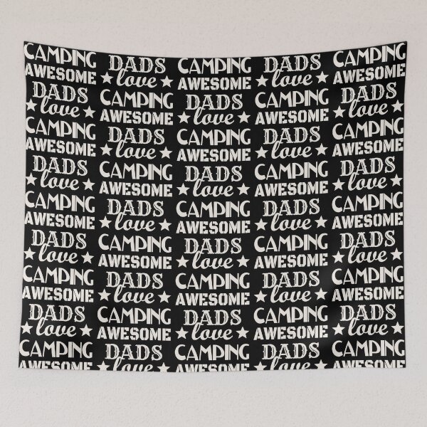 Item preview, Awesome Dads Love Camping White Text Design, Great Design For Cool Dads, Perfect For Father's Day designed and sold by TrulyEpoque.