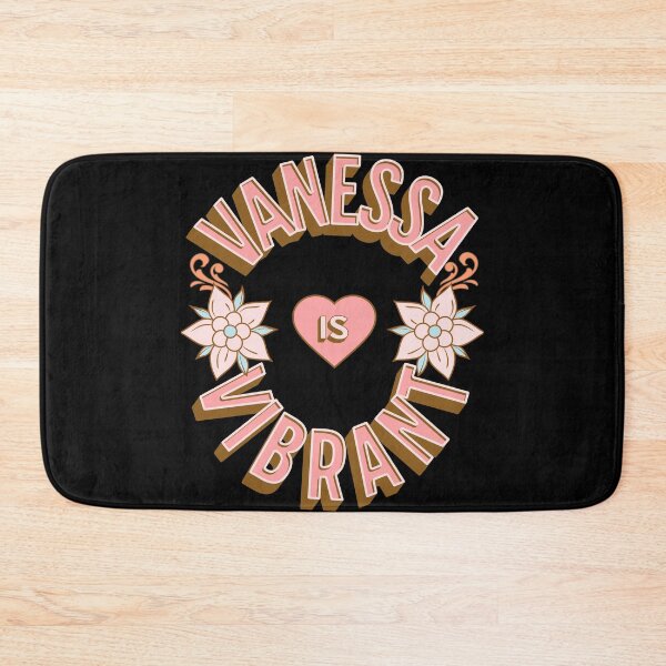 Item preview, Vanessa is Vibrant - First Names - Birthday Gifts - Alliteration Fans designed and sold by epicthoughts.