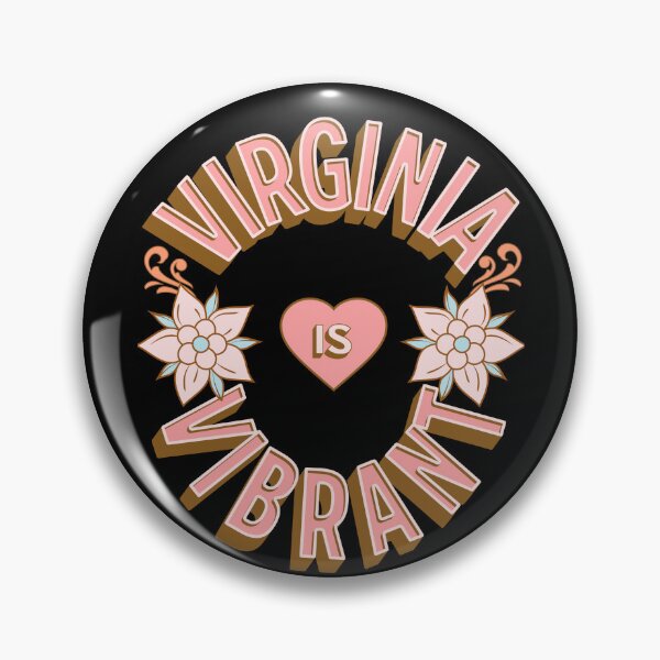 Item preview, Virginia is Vibrant - First Names - Birthday Gifts - Alliteration Fans designed and sold by epicthoughts.