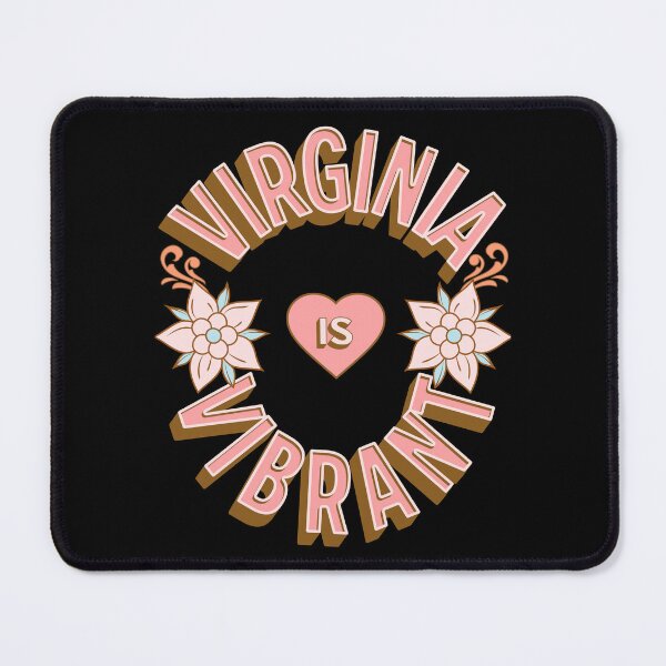 Item preview, Virginia is Vibrant - First Names - Birthday Gifts - Alliteration Fans designed and sold by epicthoughts.