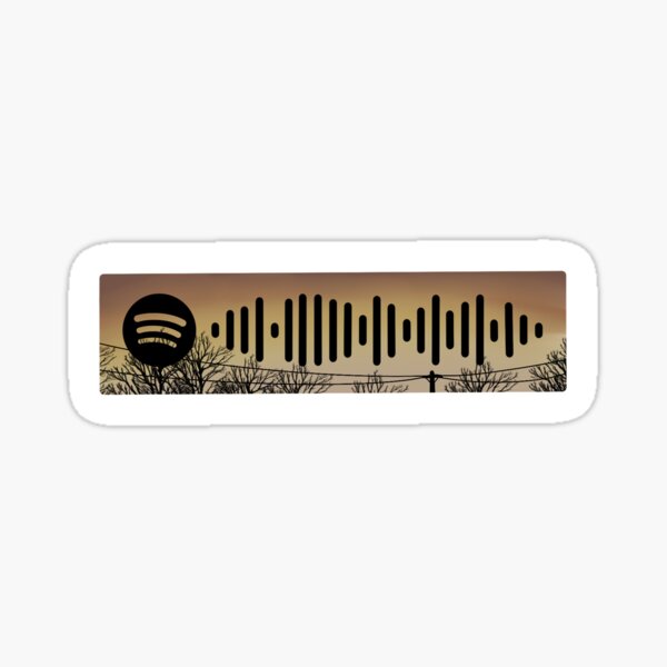 Something In The Orange Spotify Code Sticker