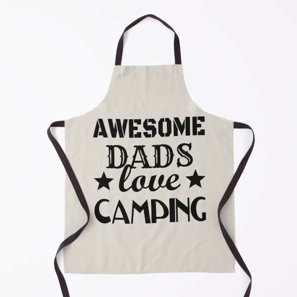 Item preview, Awesome Dads Love Camping Black Text Design, Great Design For Cool Dads, Perfect For Father's Day designed and sold by TrulyEpoque.