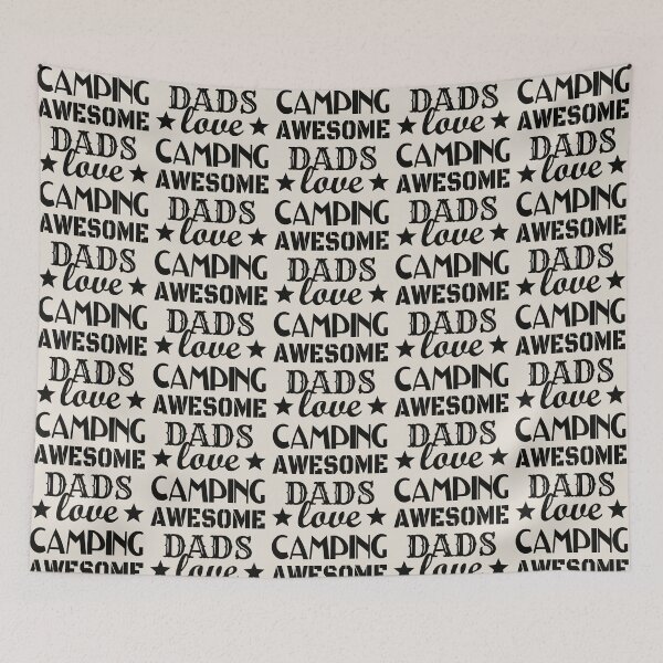 Item preview, Awesome Dads Love Camping Black Text Design, Great Design For Cool Dads, Perfect For Father's Day designed and sold by TrulyEpoque.