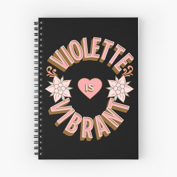 Item preview, Violette is Vibrant - First Names - Birthday Gifts - Alliteration Fans designed and sold by epicthoughts.