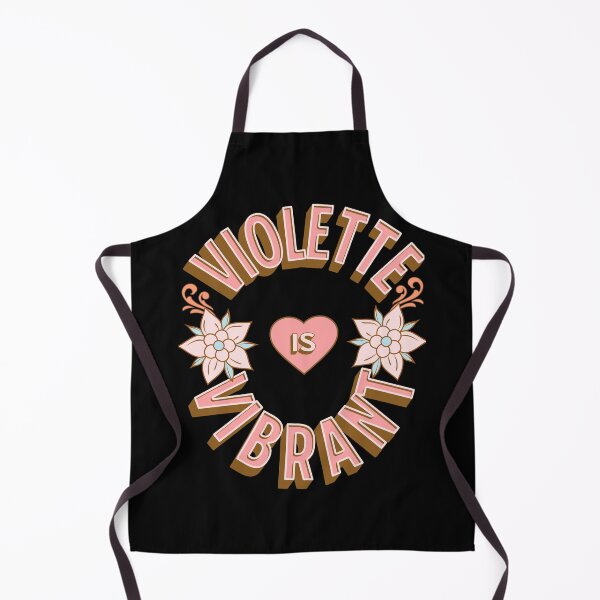 Item preview, Violette is Vibrant - First Names - Birthday Gifts - Alliteration Fans designed and sold by epicthoughts.