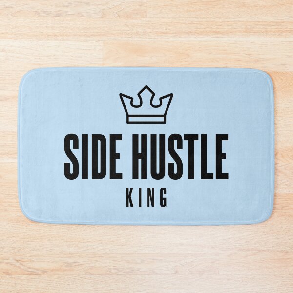 Item preview, Side Hustle King - Black Text designed and sold by Luhmdesign.