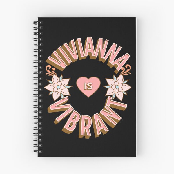 Item preview, Vivianna is Vibrant - First Names - Birthday Gifts - Alliteration Fans designed and sold by epicthoughts.