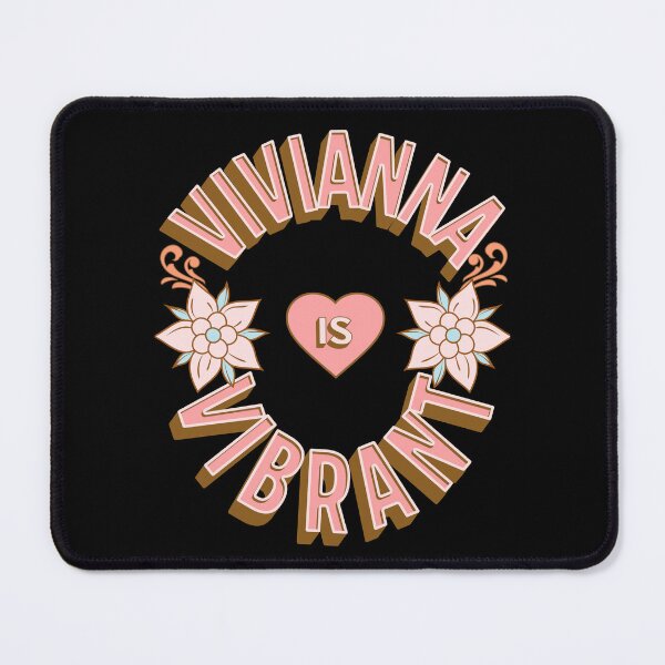 Item preview, Vivianna is Vibrant - First Names - Birthday Gifts - Alliteration Fans designed and sold by epicthoughts.