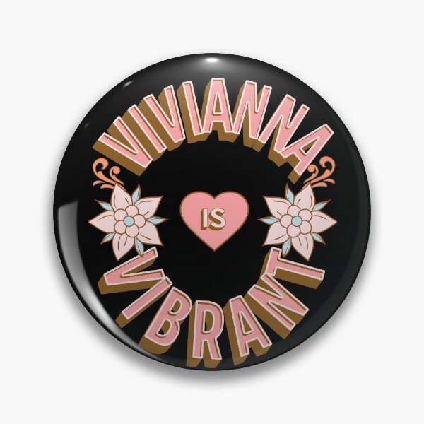Item preview, Vivianna is Vibrant - First Names - Birthday Gifts - Alliteration Fans designed and sold by epicthoughts.
