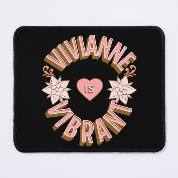 Item preview, Vivianne is Vibrant - First Names - Birthday Gifts - Alliteration Fans designed and sold by epicthoughts.
