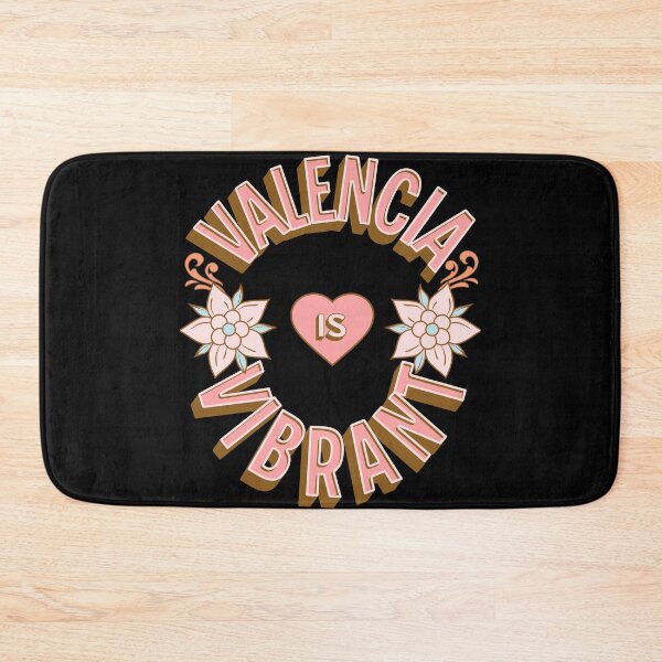 Item preview, Valencia is Vibrant - First Names - Birthday Gifts - Alliteration Fans designed and sold by epicthoughts.