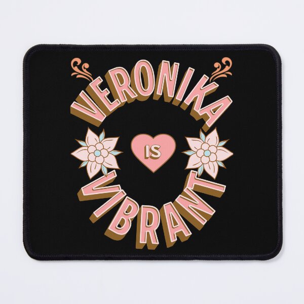Item preview, Veronika is Vibrant - First Names - Birthday Gifts - Alliteration Fans designed and sold by epicthoughts.