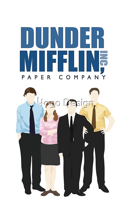 "Dunder Mifflin Paper Company The Office" Posters by 4ogo Design