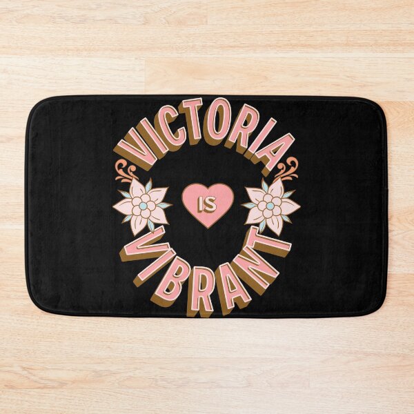 Item preview, Victoria is Vibrant - First Names - Birthday Gifts - Alliteration Fans designed and sold by epicthoughts.