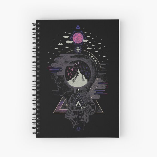 Hyper Dreamer Spiral Notebook