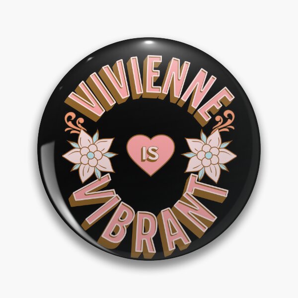 Item preview, Vivienne is Vibrant - First Names - Birthday Gifts - Alliteration Fans designed and sold by epicthoughts.
