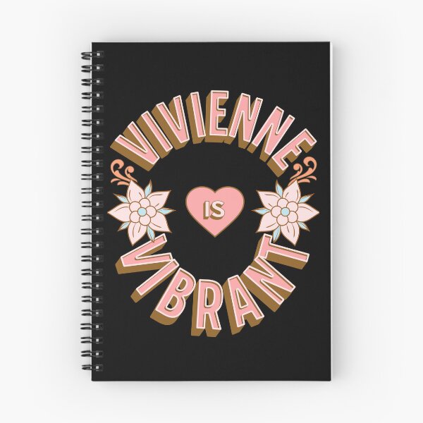 Item preview, Vivienne is Vibrant - First Names - Birthday Gifts - Alliteration Fans designed and sold by epicthoughts.