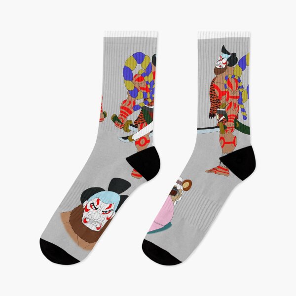 Item preview, Character Design: Kabuki Caveman and Cubert  designed and sold by KnockoutNiko.