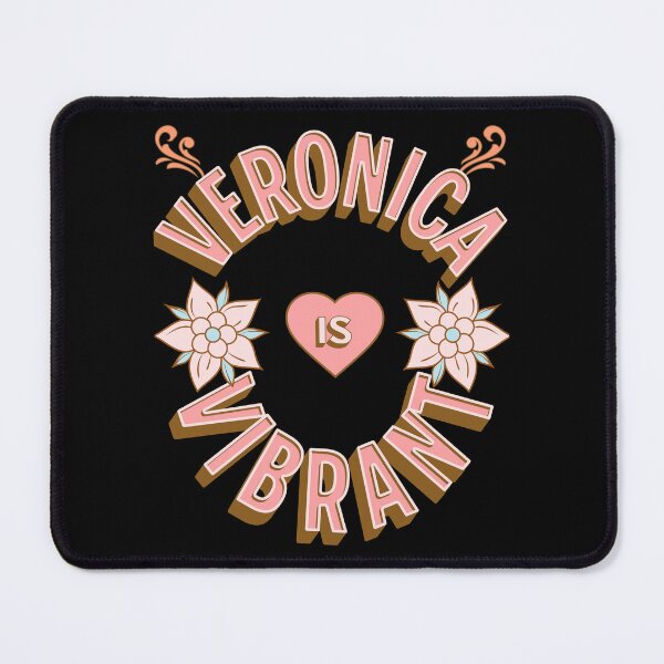 Item preview, Veronica is Vibrant - First Names - Birthday Gifts - Alliteration Fans designed and sold by epicthoughts.