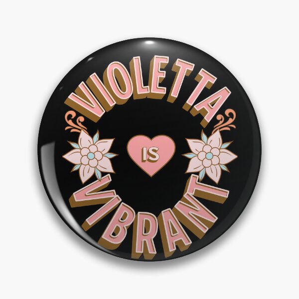 Item preview, Violetta is Vibrant - First Names - Birthday Gifts - Alliteration Fans designed and sold by epicthoughts.
