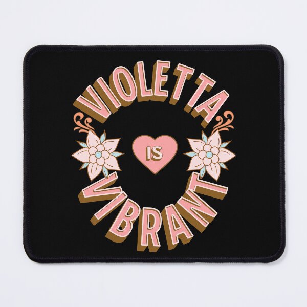 Item preview, Violetta is Vibrant - First Names - Birthday Gifts - Alliteration Fans designed and sold by epicthoughts.